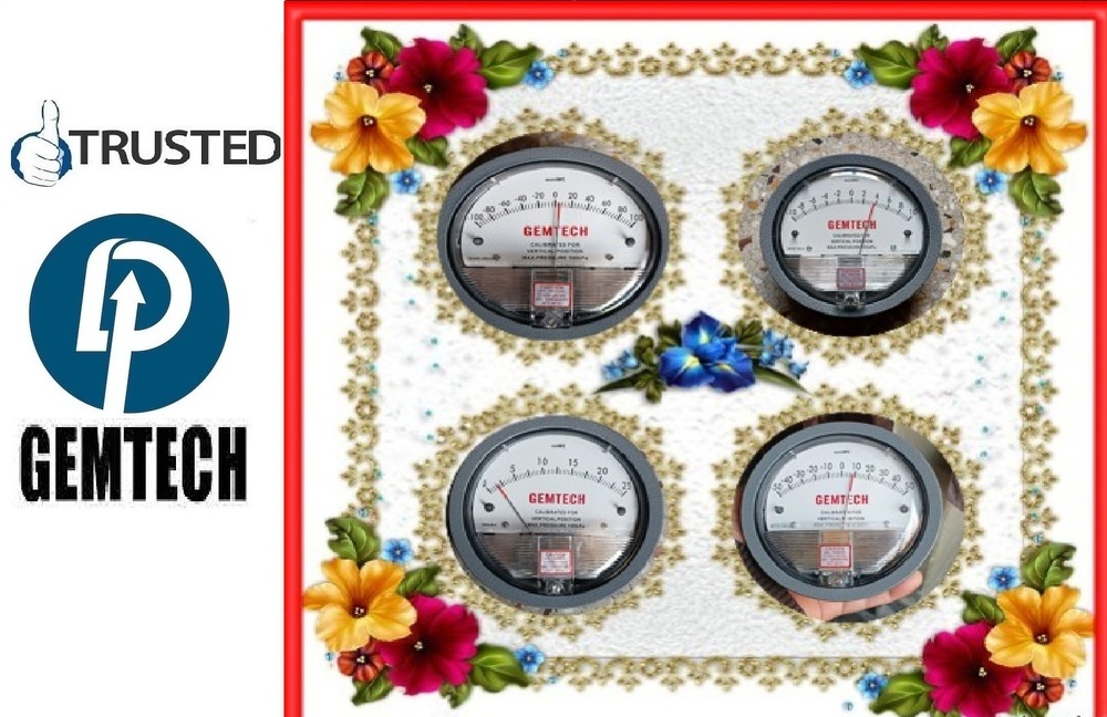 GEMTECH Differential Pressure Gauge by Gami Shree Manoshi Complex Ghansoli Mumbai