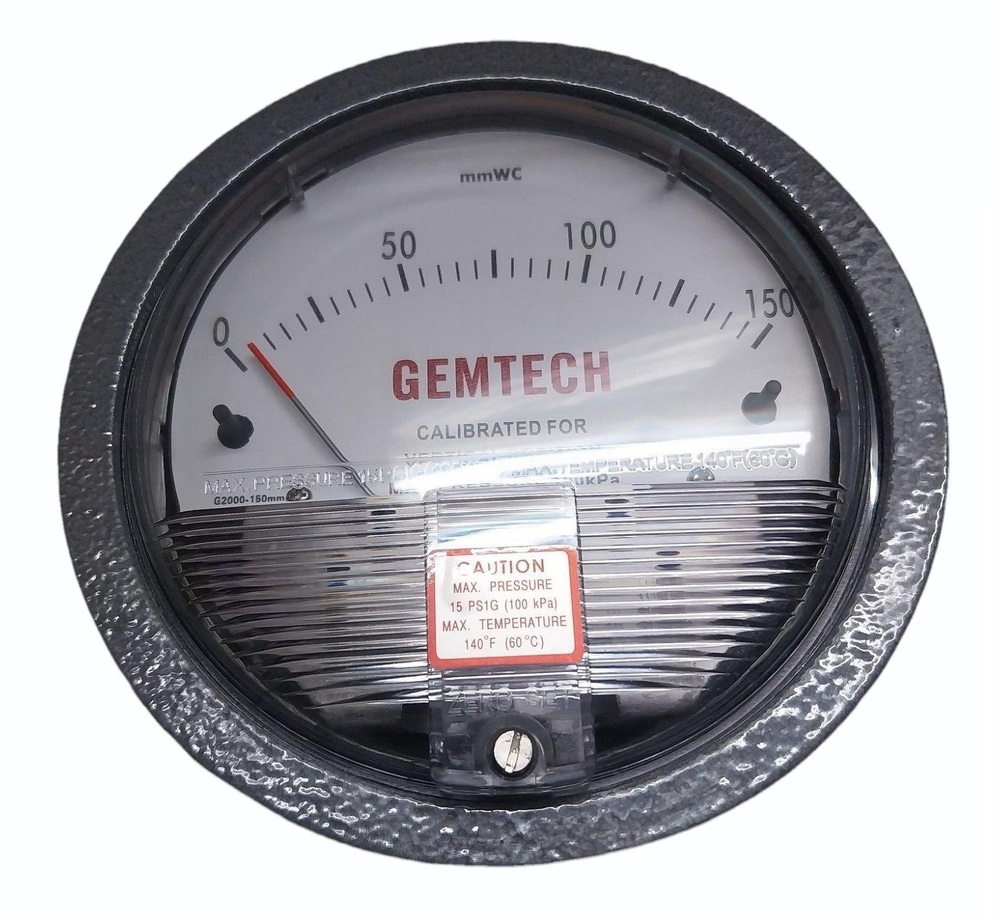 Gemtech Differential Pressure Gauge In Oragadam Industrial Area Tamil Nadu
