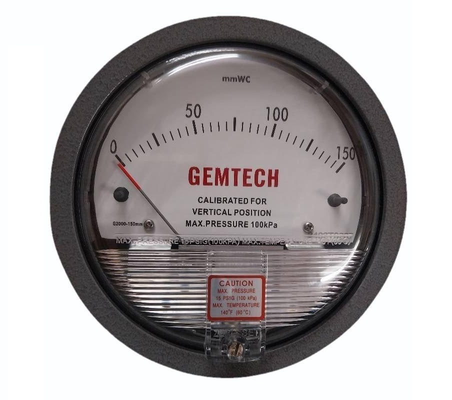 Gemtech Differential Pressure Gauge In Oragadam Industrial Area Tamil Nadu