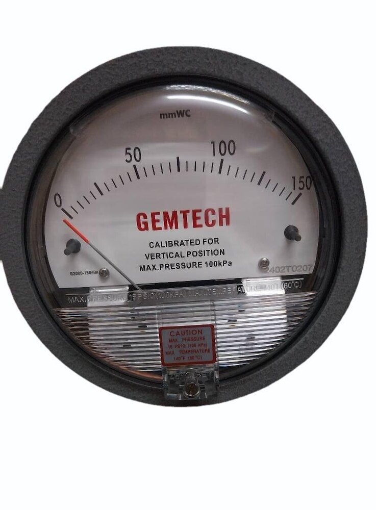 GEMTECH Differential Pressure GAUGE In Sardar Patel Industrial Estate Ahmedabad Gujarat