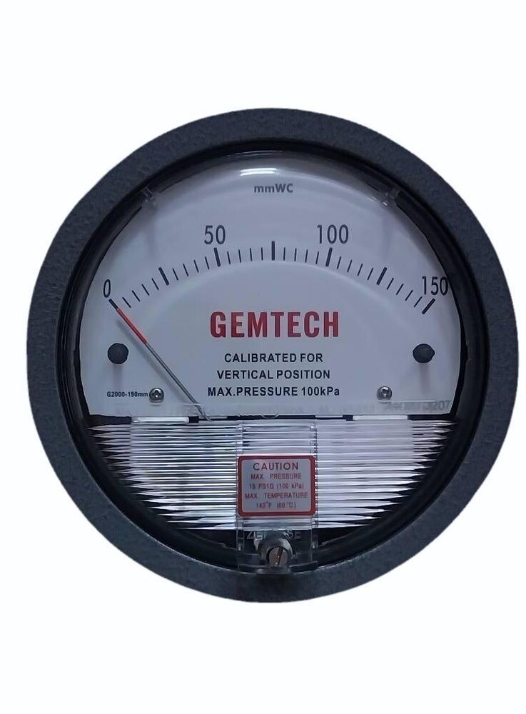Gemtech Differential Pressure Gauge In Sardar Patel Industrial Estate Ahmedabad Gujarat
