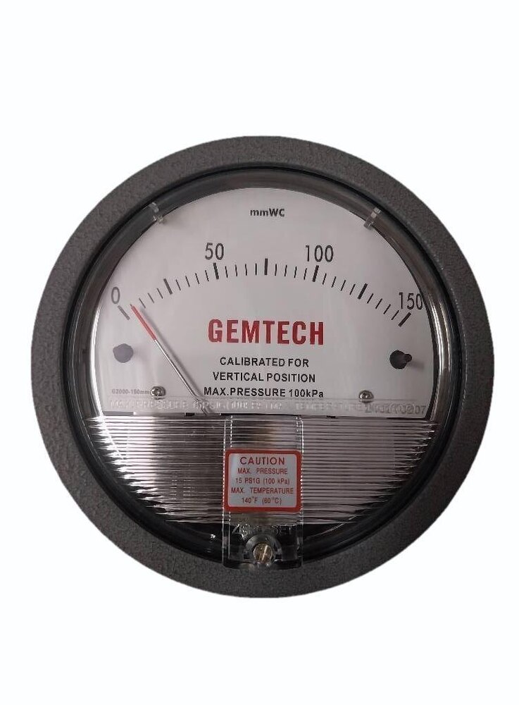 Gemtech Differential Pressure Gauge In Sardar Patel Industrial Estate Ahmedabad Gujarat