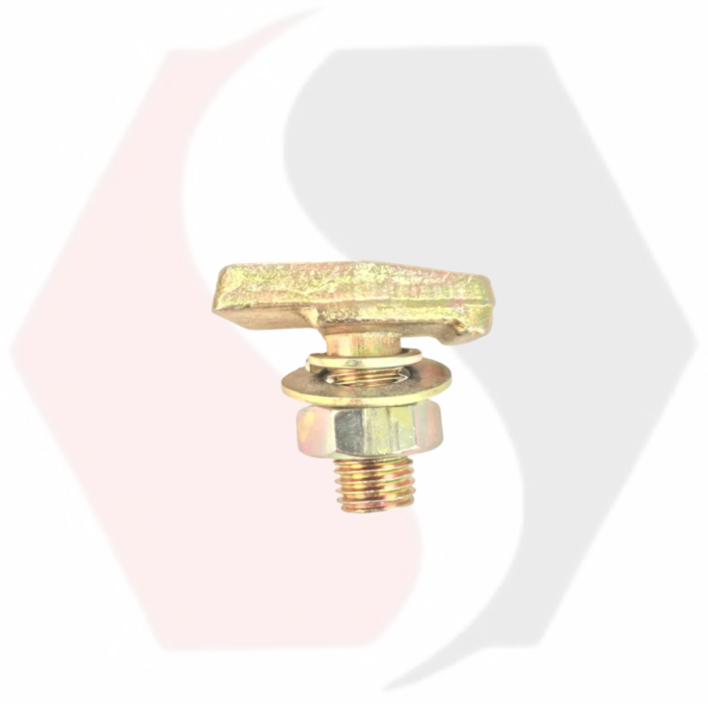 Elevator Guide Clip - Ms Material, Golden Color | Designed For Building Elevators, Cargo Lifts, Passenger Loading, Freight Elevators, Medical Elevators, Residential Elevators, Sightseeing Elevators