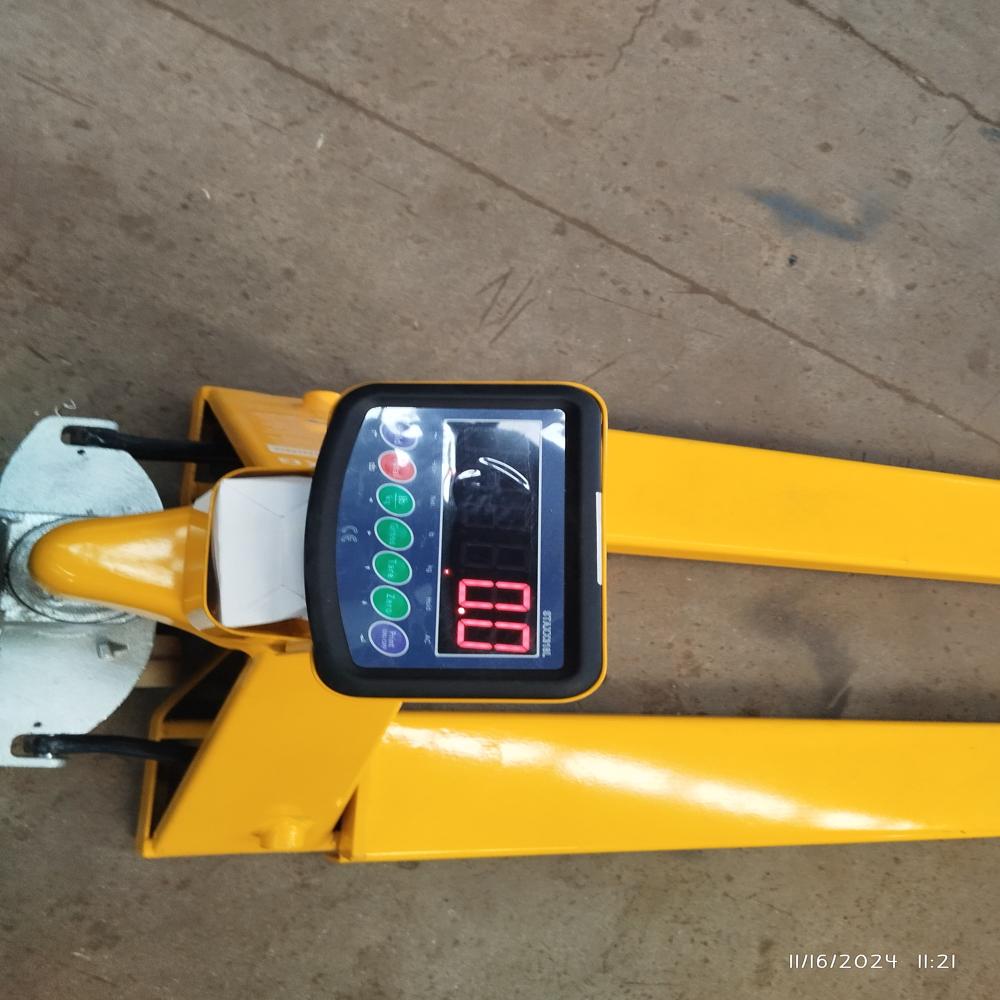 Easy to Operate and Maintain Pallet Truck with Scale