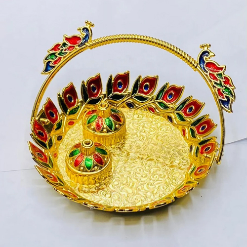 Kankavati Basket - Color: Golden