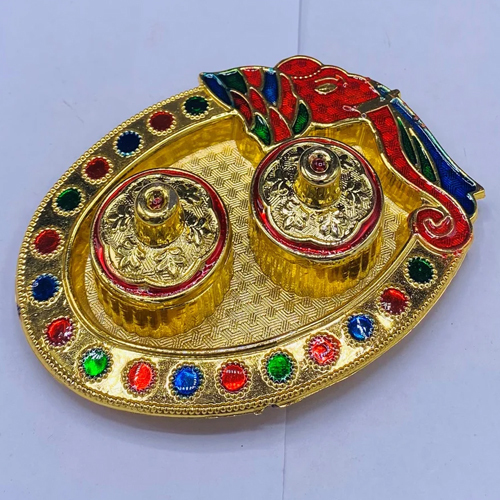 Golden Decorated Kankavati