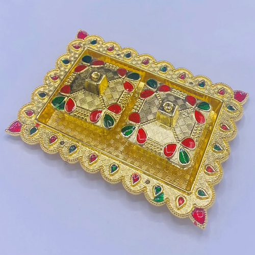 Golden Decorated Kankavati