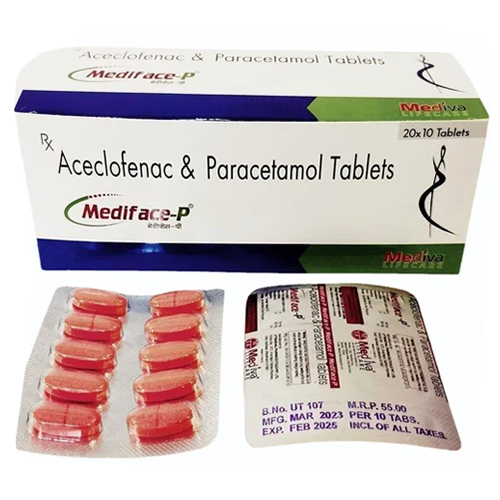 Aceclofenac Plus Paracetamol 325mg Tablets