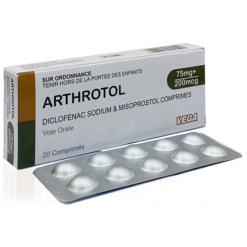 Diclofenac Plus Misoprostol 200mcg Tablets