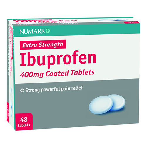 Ibuprofen 400mg Plus Codeine 10mg Tablets
