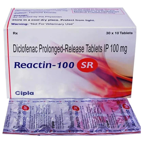 Diclofenac SR 100mg Tablets