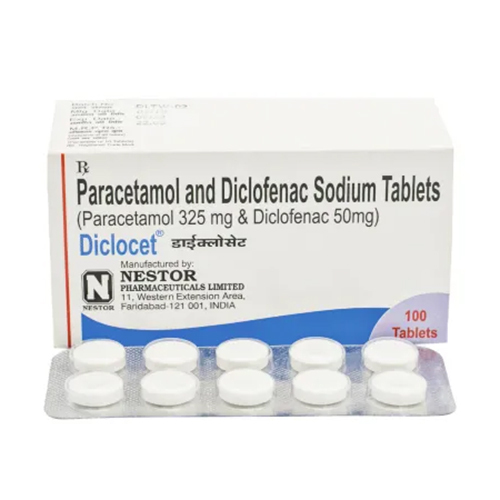 Diclofenac Plus Paracetamol 325mg Tablets