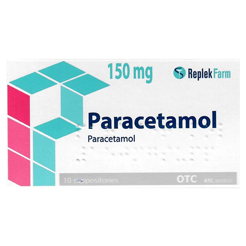 Paracetamol 150mg Suppository