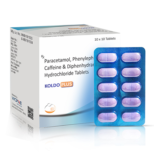 Paracetamol 500mg Plus Caffeine 25mg Tablets
