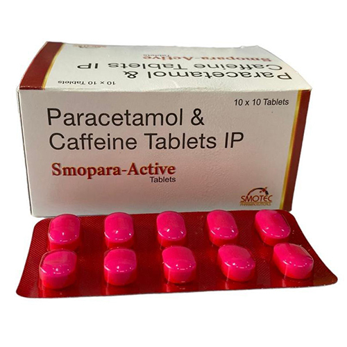 Paracetamol Plus Caffeine 25mg Tablets
