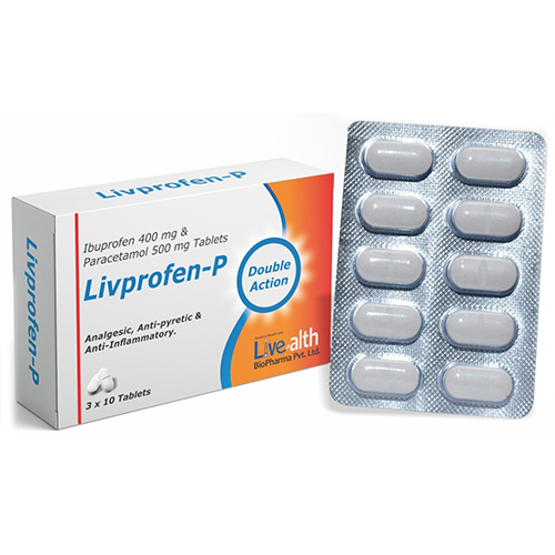 Paracetamol Plus Ibuprofen Combo Tablets