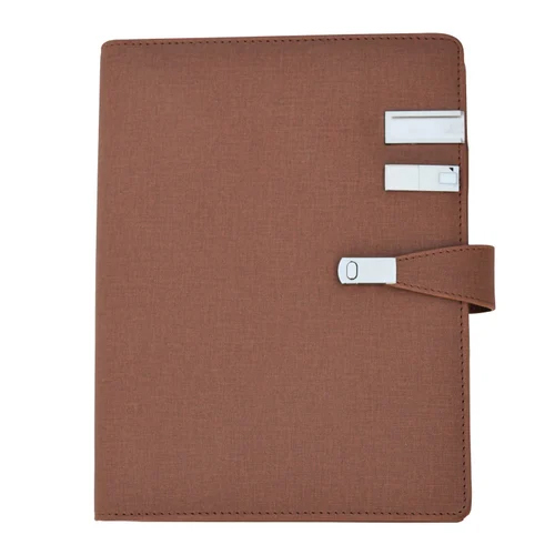 Premium Notebook With Pen - Binding: Perfect Bound