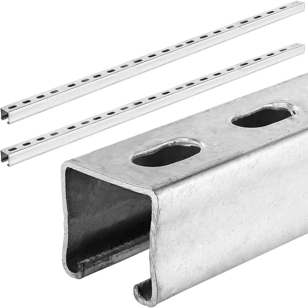 Half Slotted Channel - Color: Silver
