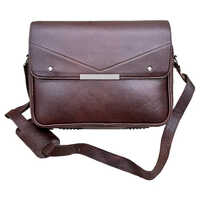 Leather Plain Briefcase Bag