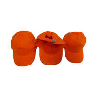 Plain Promotional Cap - Color: Orange