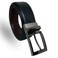 Reversible Belt With Twist Type Buckle