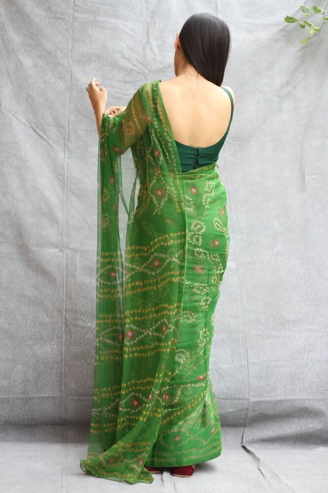 Traditional Saree - Bust Size: 44 Inch (In)