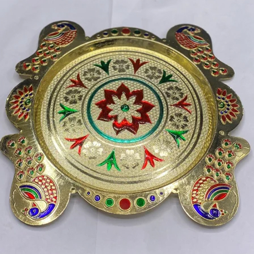 8 Inch Pooja Thali