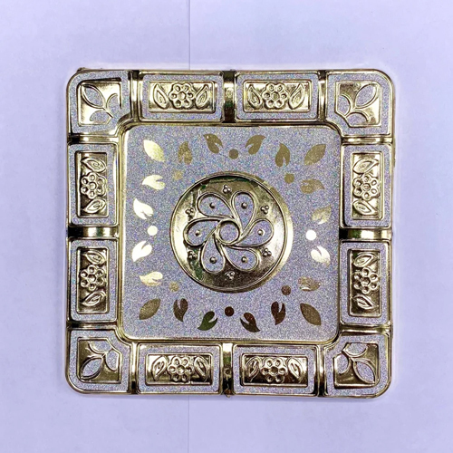 Robot Puja Thali - Color: Silver