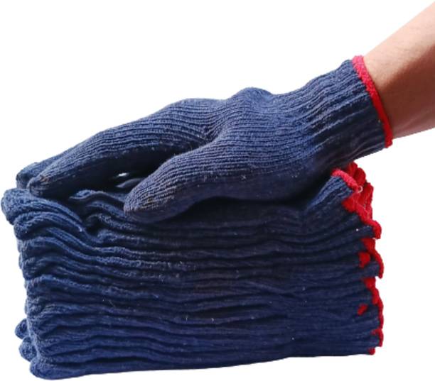 cotton knitted hand gloves 