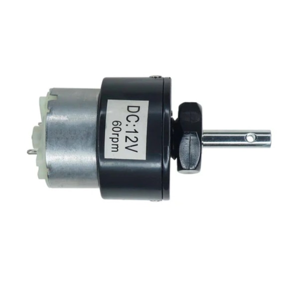 Gear Motor 12V 60RPM Shaft DC Geared Motor Heavy Duty Motor for Robotics