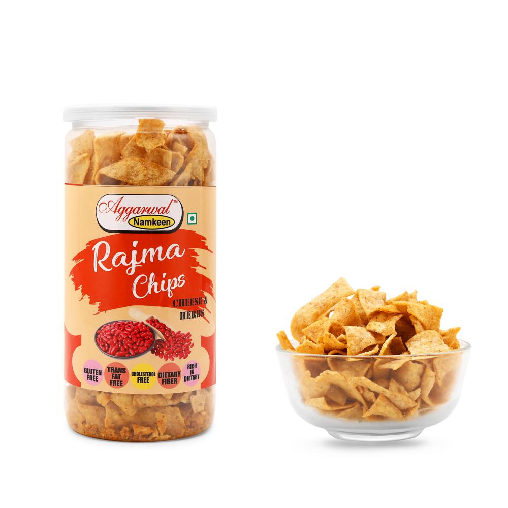 Rajma Cheese Herb Chips - Feature: Healthy Snacks