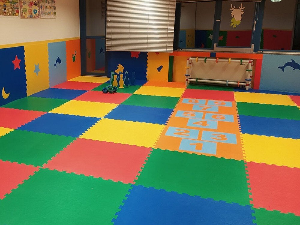 Kids Playground Rubber Flooring Service