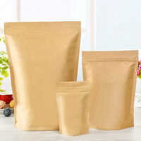 5x8 Inch Laminated Brown Paper Stand Up Pouch