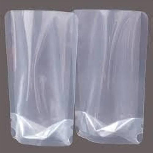 8 X 12 Inch Transparent Standup Pouch Without Zipper - Coating Type: Double Layer Lamination