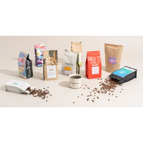 Laminated Stand Up Pouches - Color: Multicolor