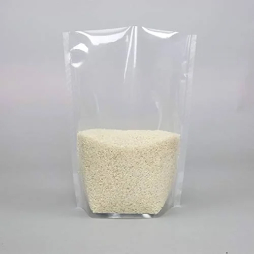 5.5 X 8 Inch Transparent Standup Pouch Without Zipper - Coating Type: Double Layer Lamination