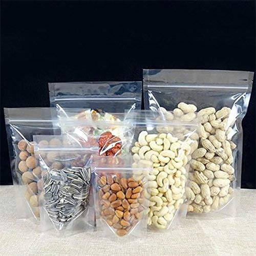 Transparent Stand Up Pouch - Material: Pvc
