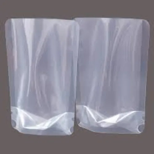 Transparent Stand Up Pouch - Material: Pvc