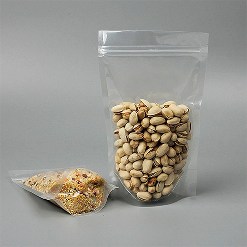 Transparent Stand Up Pouch - Material: Pvc