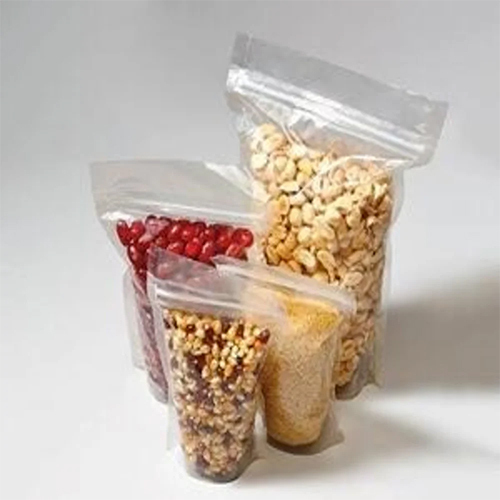 Transparent Zip Lock Side Seal Bags - Coating Type: Double Layer Lamination