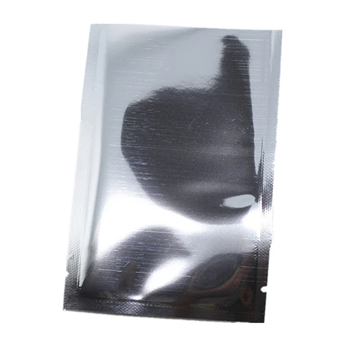 Transparent And Metalized Stand Up Pouch With Spout - Color: Silver