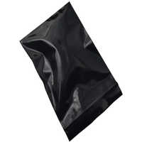 Black Self Lock Bags - Size: 9 X 12 Inch