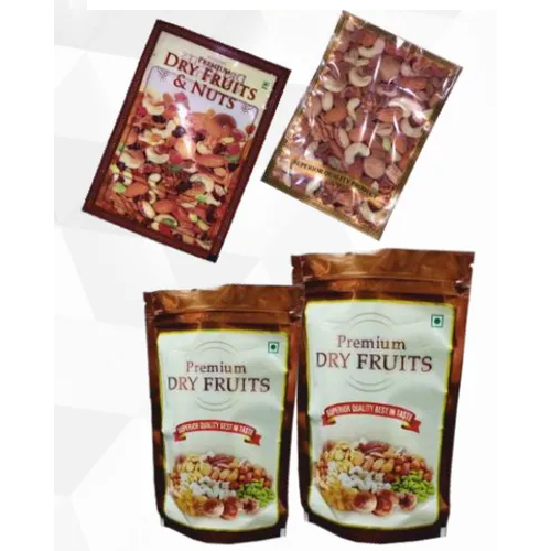 Dry Fruits Printed Packaging Bags - Color: Multicolor