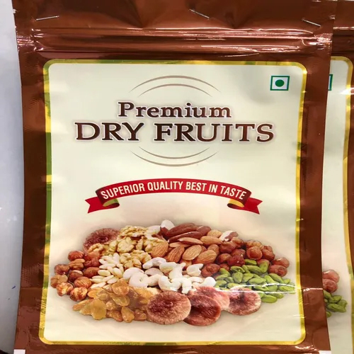 Dry Fruit Premium Metallised Printed Standy Pouches