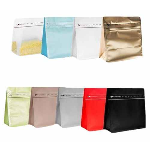 Cube Side Zipper Coffee Bags