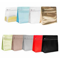 Cube Side Zipper Coffee Bags