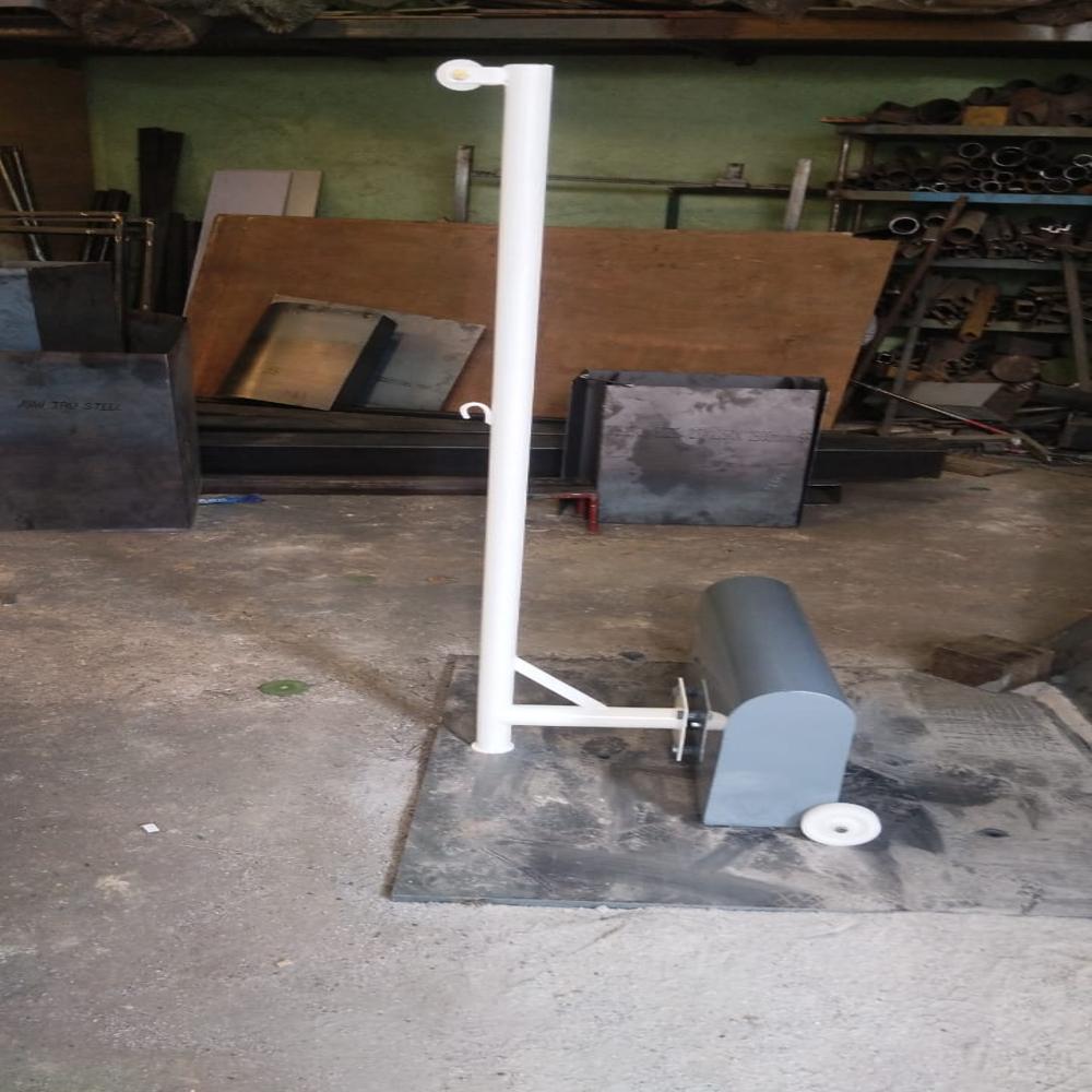 Mild Steel Badminton Poles movable