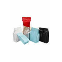 Eight Side Seal Zipper Coffee Bags - Color: Multicolor