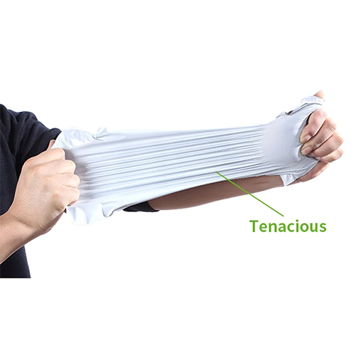 Stock White Plastic Mailing Bags Self-Adhesive Courier Bags