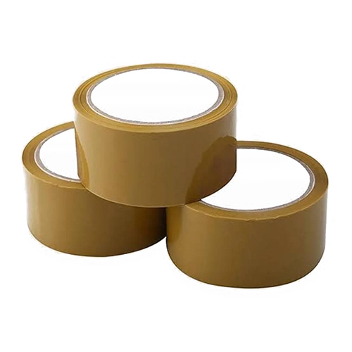 Plastic Adhesive Tapes - Color: Brown